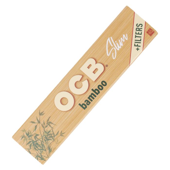 "OCB Bamboo Slim" Vyniojimo Popierius + Filtrai – 32 Lapeliai