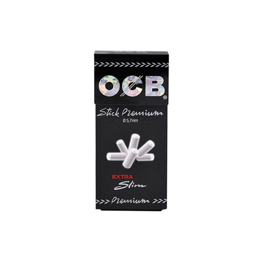 Kokybiški cigarečių filtrai Filtrai OCB Extra Slim 5.7mm, 120 vnt.
