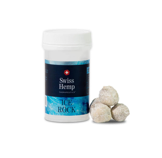 Natūralūs kanapių žiedai Swiss Hemp ICE ROCK CBD kanapių žiedai 96% Hempoaze