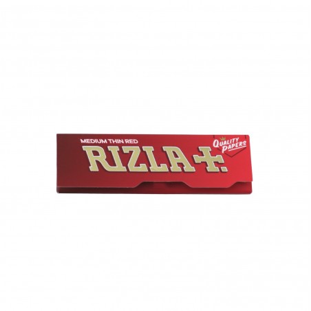"RIZLA Red" Vyniojimo Popierius – Vidutinio Storumo, 50 Lapelių